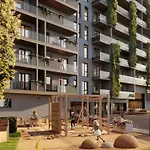 Brand New - Self Check-in - Free Parking - Near Hilton Appartement