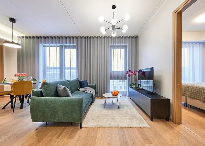 Brand New - Self Check-in - Free Parking - Near Hilton Apartament *