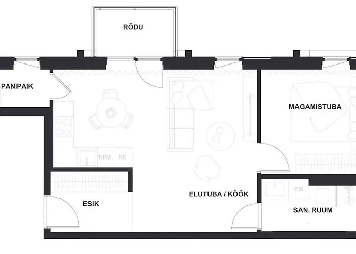 Brand New - Self Check-in - Free Parking - Near Hilton